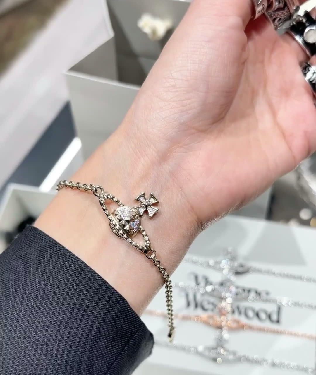 Vivienne Westwood Classic Logo Bracelet
